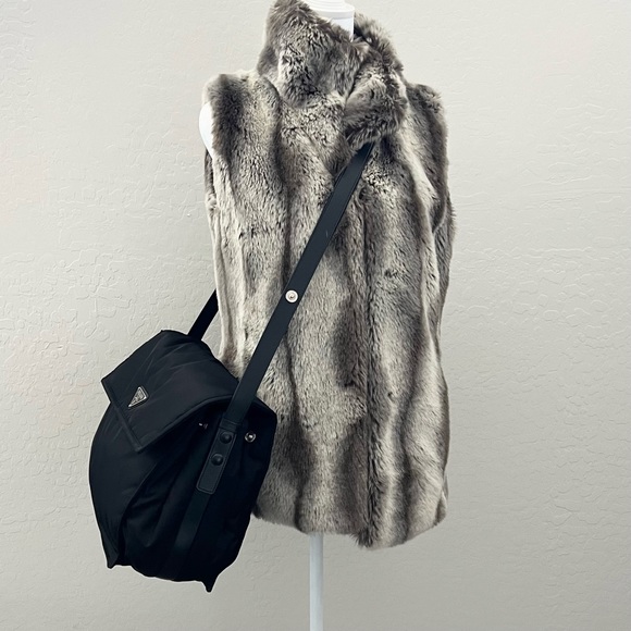 Prada Re-Nylon Large Flap Padded Shoulder Bag - Picture 16 of 16